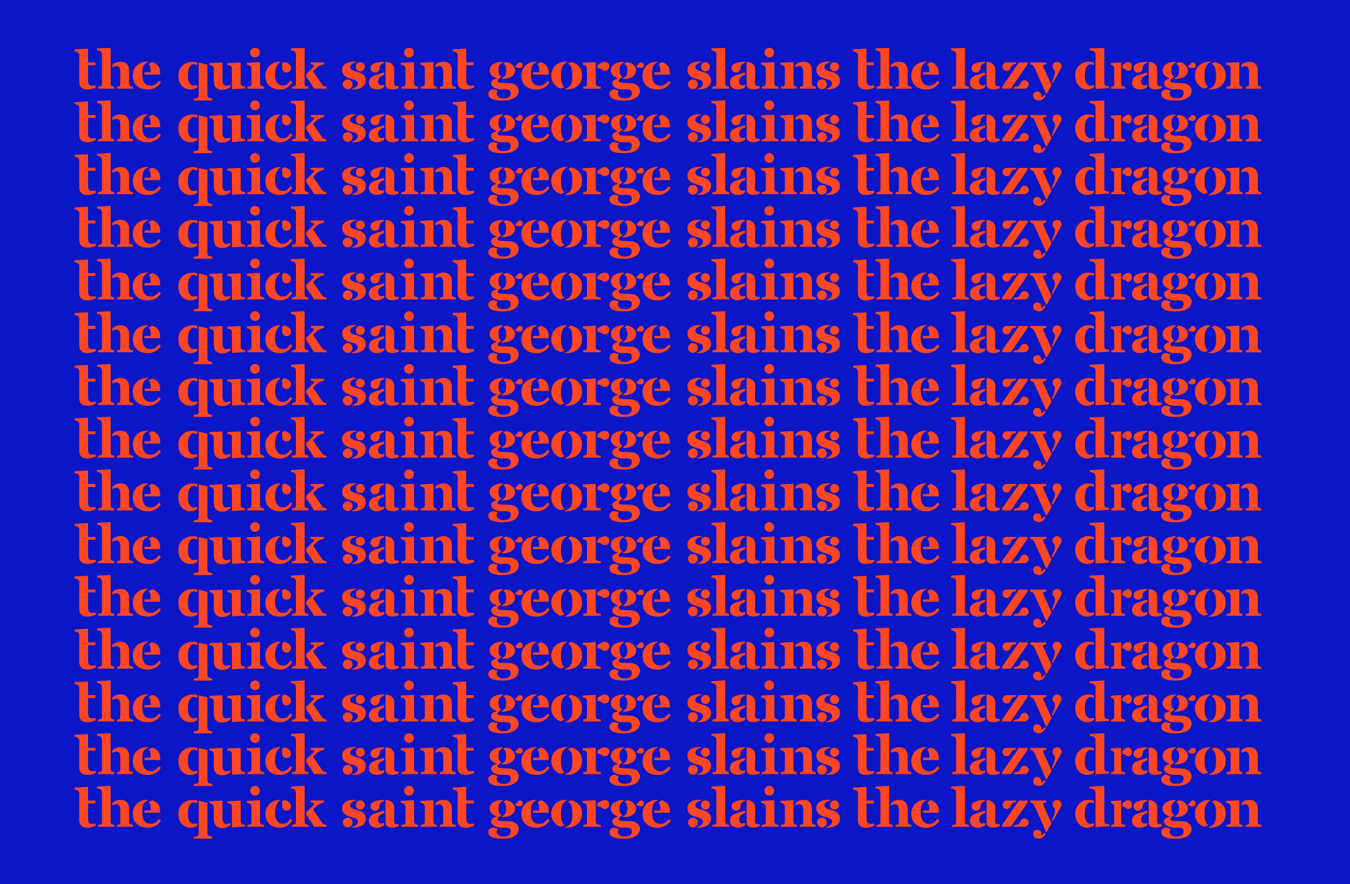 Saint George Font插图1