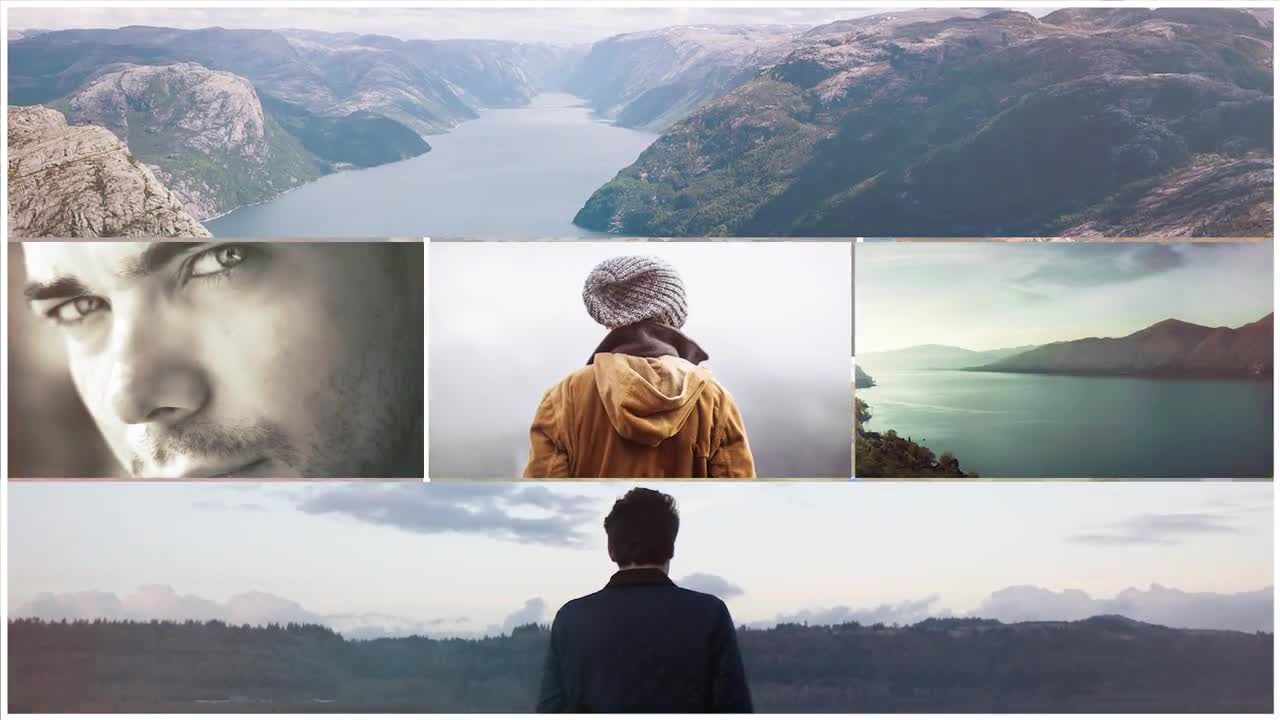 温馨照片回忆动画素材库精选PR模板