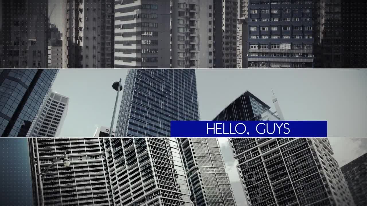 方形幻灯片照片展示素材库精选AE模板