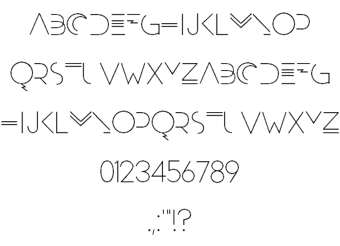 Moonrise font插图1