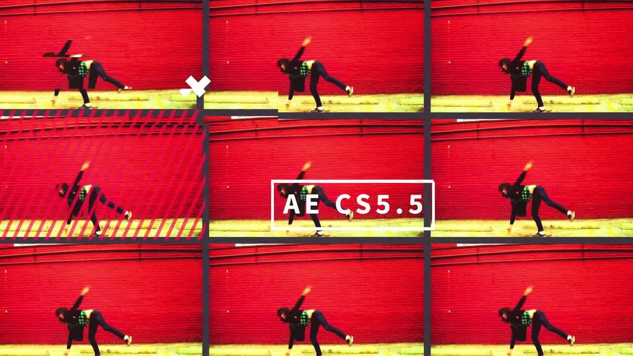 快速的动态开启器素材库精选AE模板