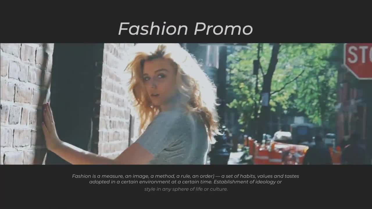 可用于商业促销的时尚视频和文本动画素材库精选AE模板