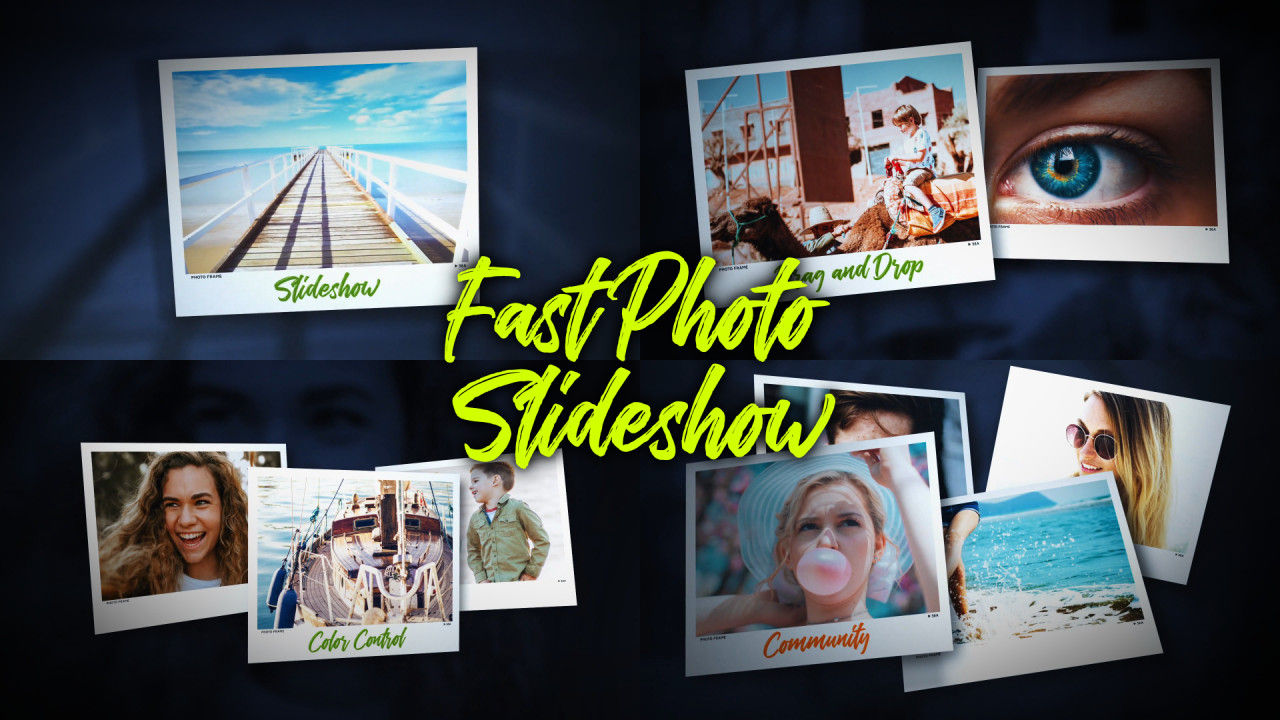 动态动画相框过渡素材库精选AE模板