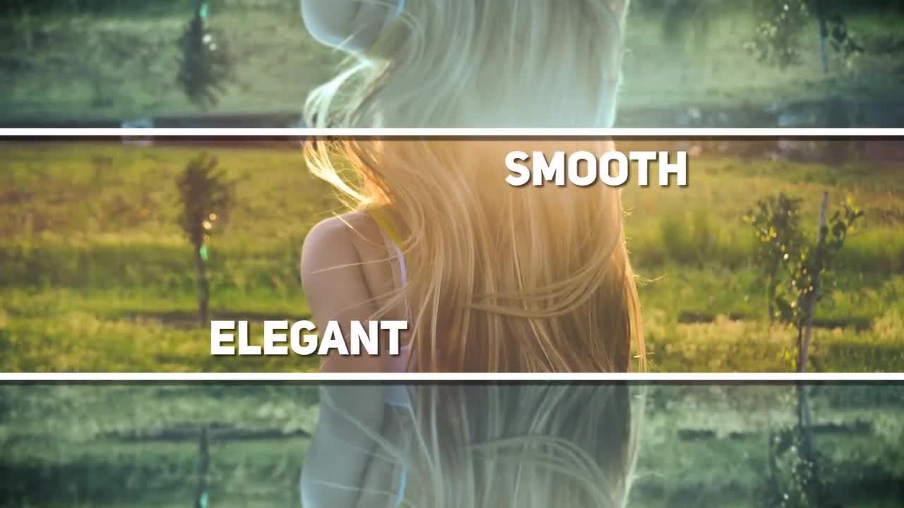 简单的分屏展示效果素材库精选AE模板