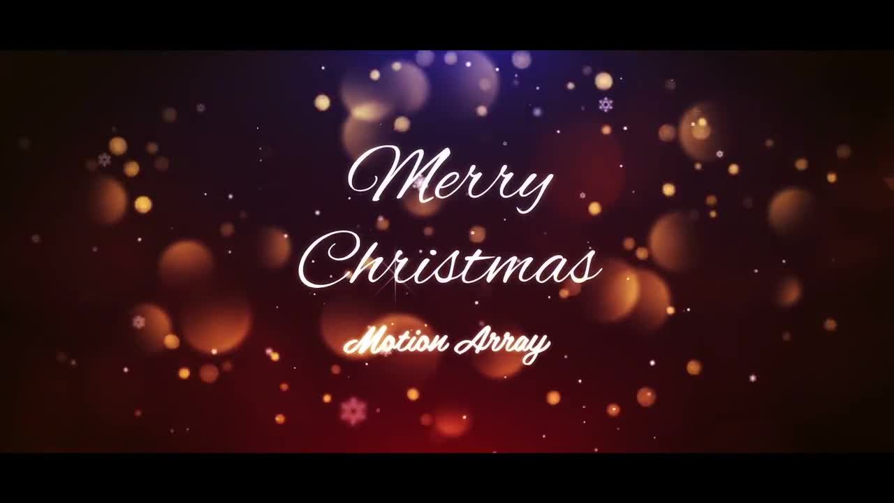 设计精美的圣诞节标题2促销素材库精选AE模板