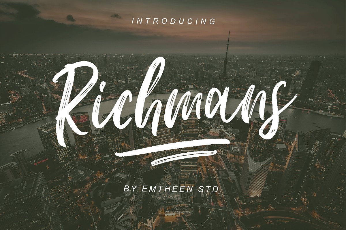 Richmans Font插图