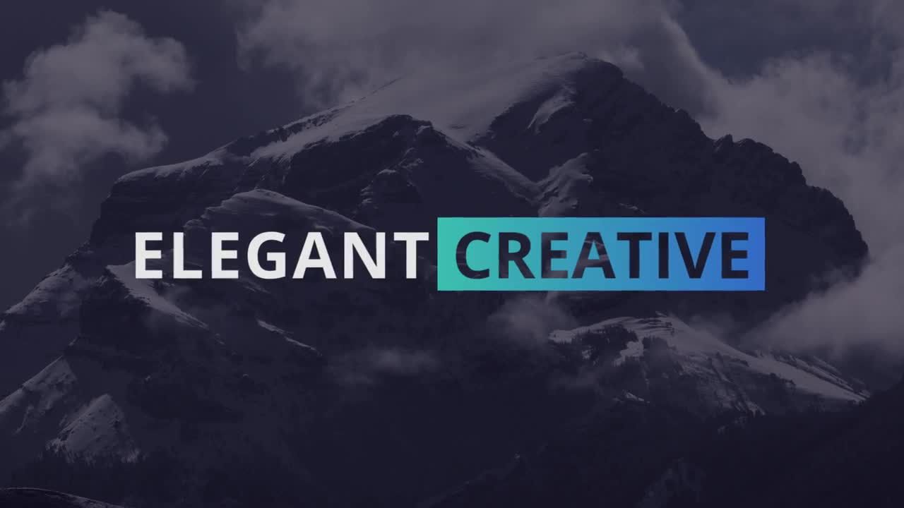 14个创新流畅现代简洁全屏标题动画素材库推荐PR模板