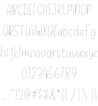 Daisy Rae Thin font插图4