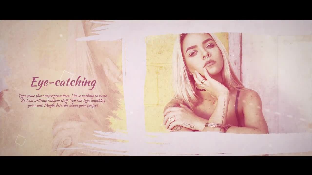 画笔幻灯片演示文稿素材库精选pr模板