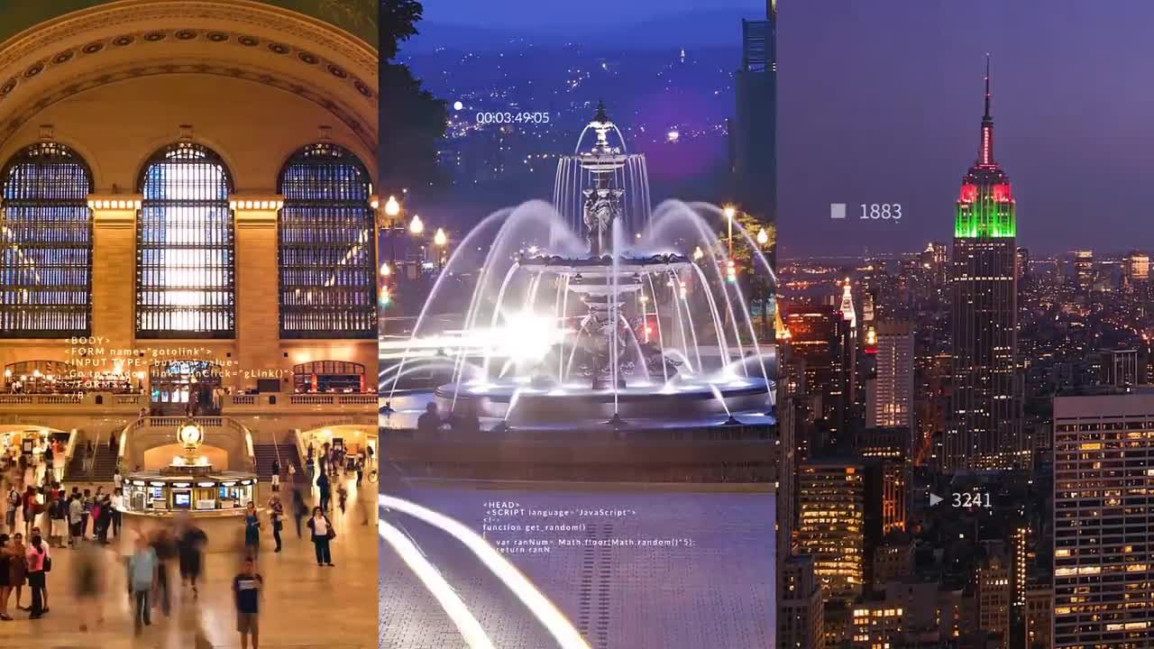 戏剧性电影开场白动画素材库精选AE模板