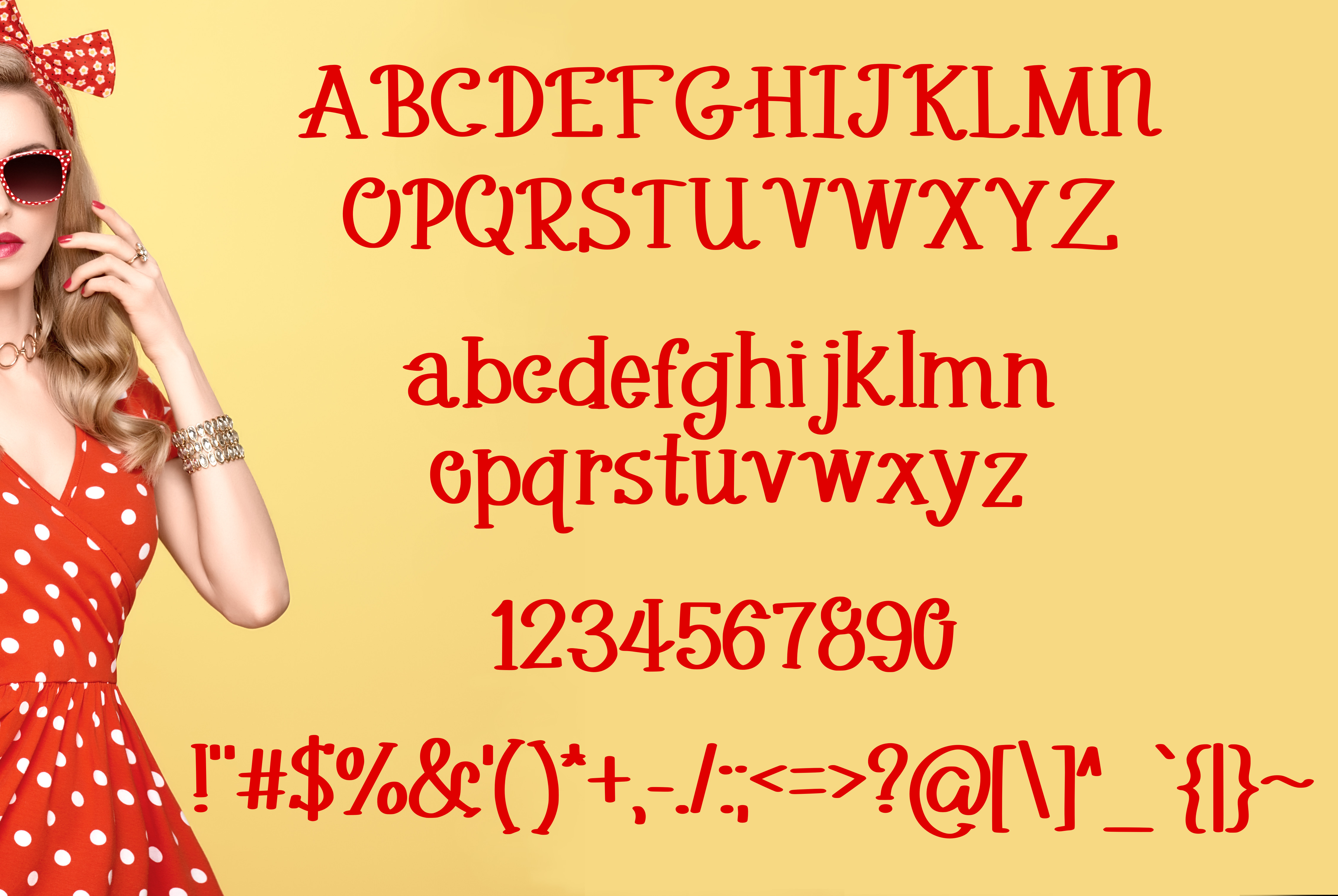 Oh so Girly Other Font插图2