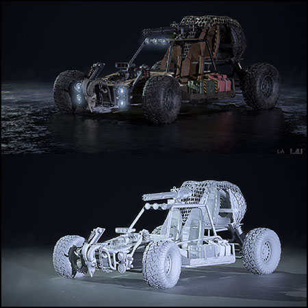 “El Carnero”沙丘越野车素材之家精选3D模型