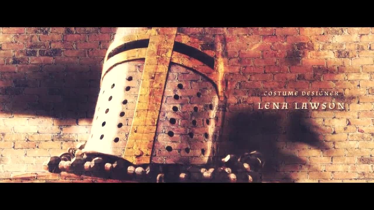 中世纪风格史诗幻灯片动画素材库精选AE模板