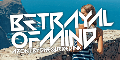 Betrayal of Mind font素材之家精选英文字体