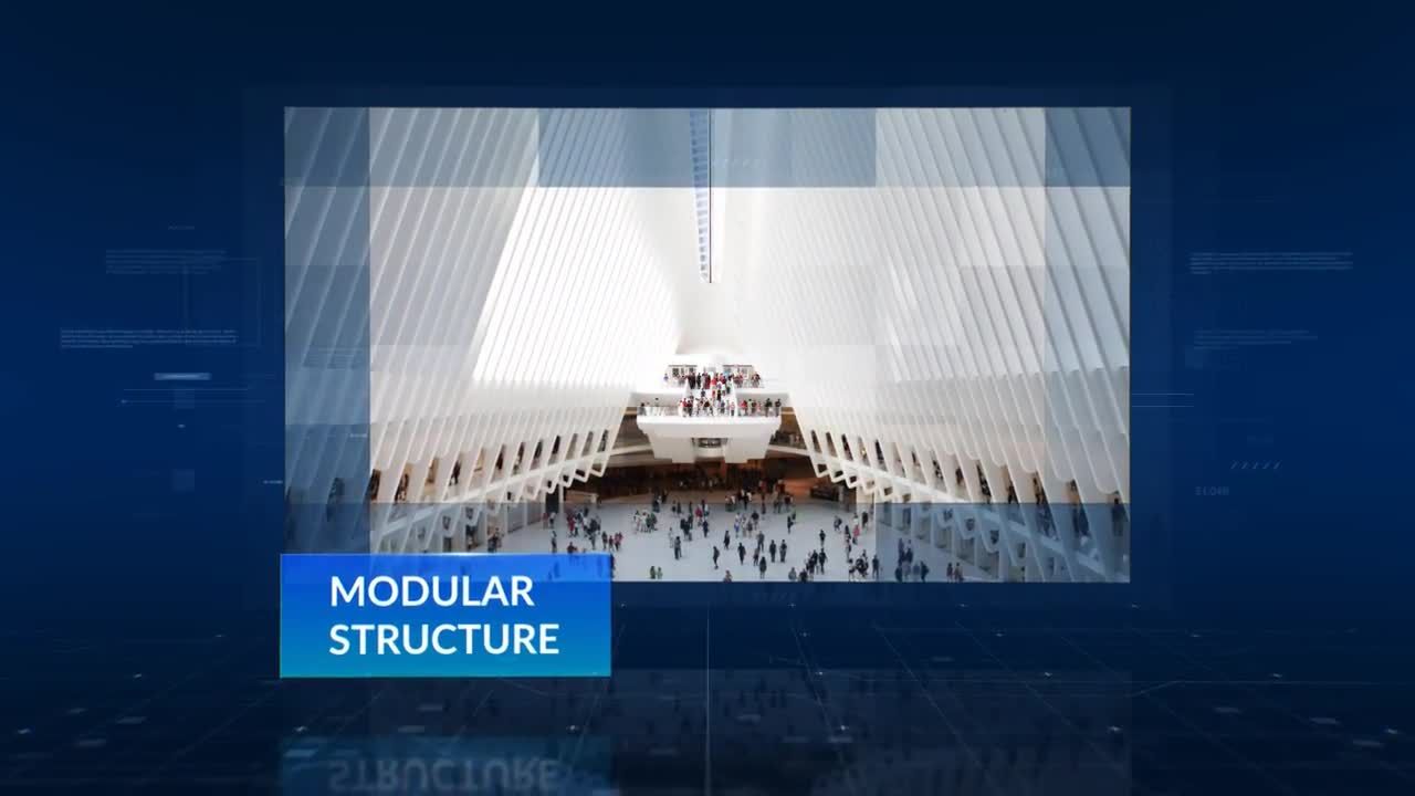 多功能的企业介绍素材库精选AE模板