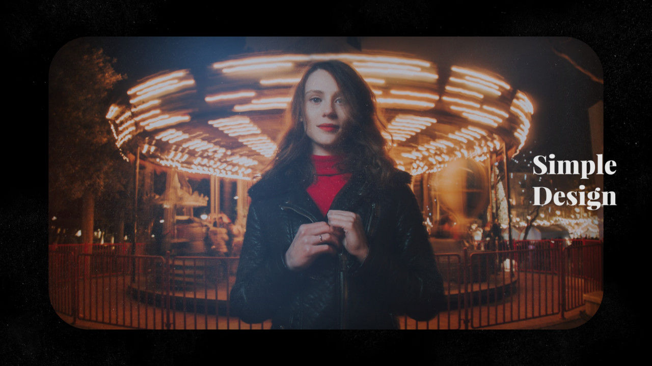 老式投影仪照片展示素材库精选AE模板