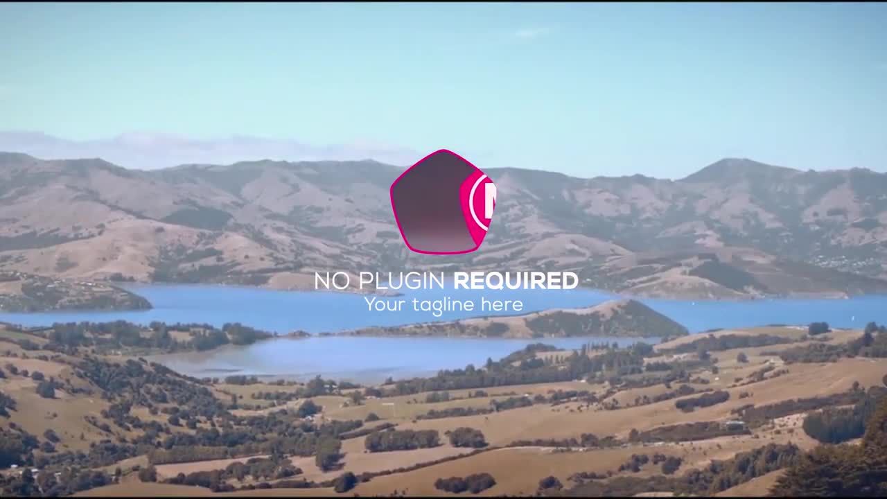 5个徽标转换创意动画素材库精选AE模板