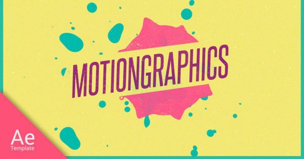 复刻90年代流行风格素材库精选AE模板 New 90s