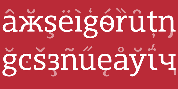 Gimbal Egyptian Font Family插图7