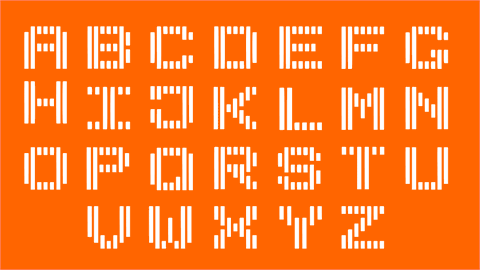 BLINDS font素材之家精选英文字体