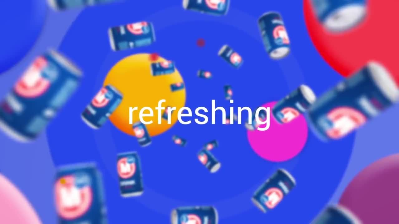 3D汽水罐促销素材库精选AE模板