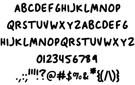 Anitype Journal1 font插图4 Anitype Journal1 font插图4