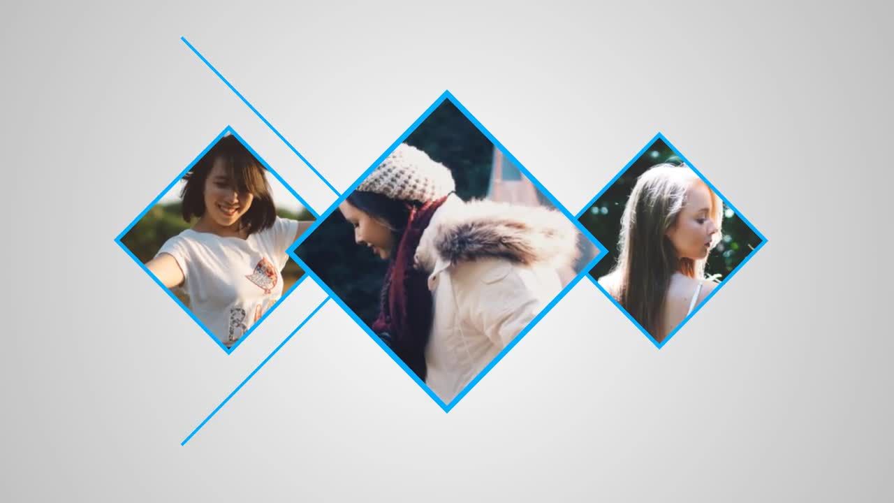 简单的广告开场白转场过渡效果素材库精选AE模板