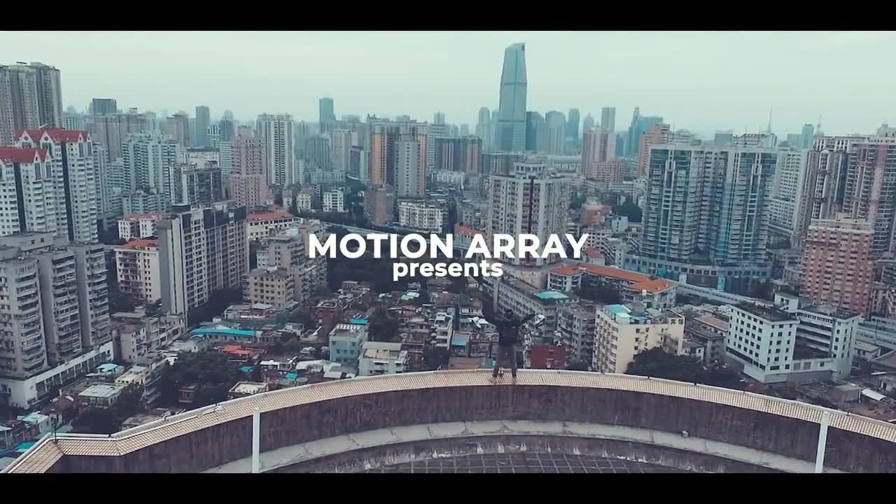 适用于活动视频的清新现代创意过渡城市宣传片素材库精选Pr模板