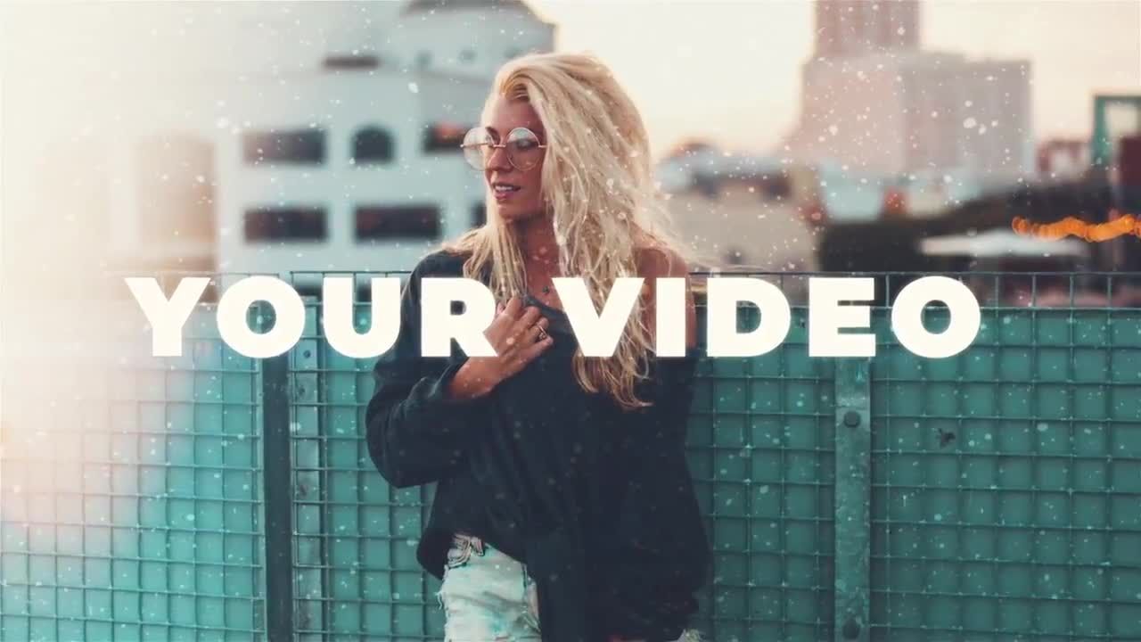 现代时尚简单的动态动画素材库精选AE模板