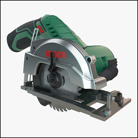 手提电圆锯素材之家精选3D模型