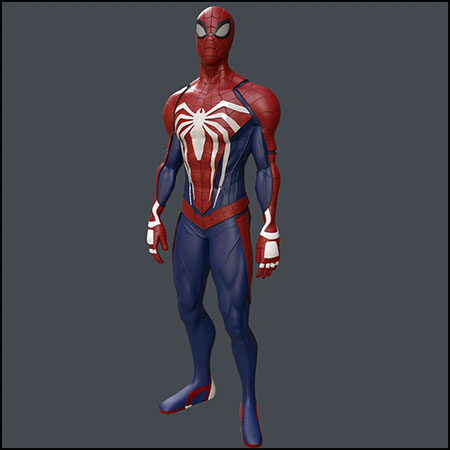Spiderman (fan art)蜘蛛侠素材之家精选3D模型