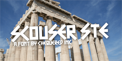 Scouser Ste font素材之家精选英文字体