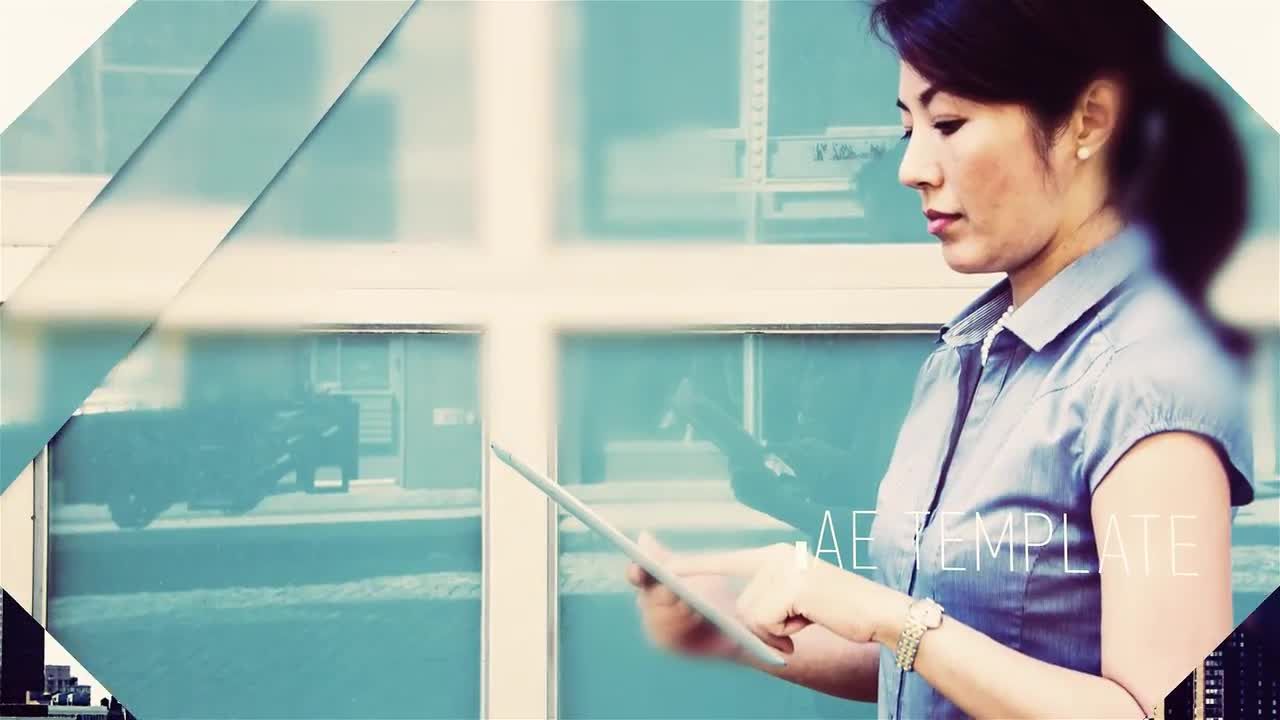 简单灵感幻灯片素材库精选AE模板