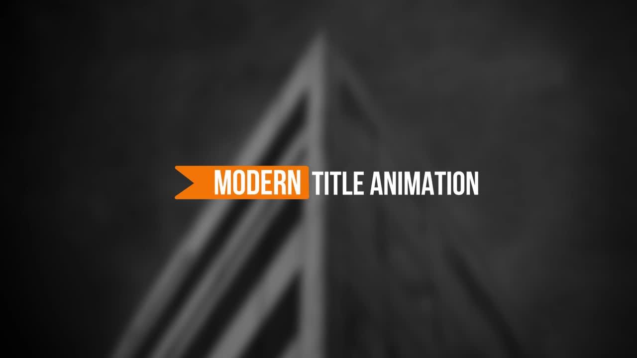 独特设计的社交广告动画标题素材库精选AE模板