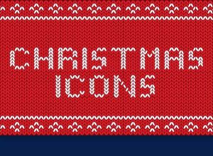 有趣的的像素风格的圣诞节图标下载[For Ai]