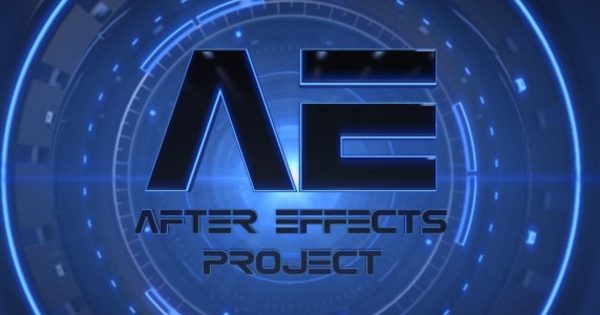 3D未来高科技特效logo演示素材库精选AE模板 Hi-Tech Futuristic Logo