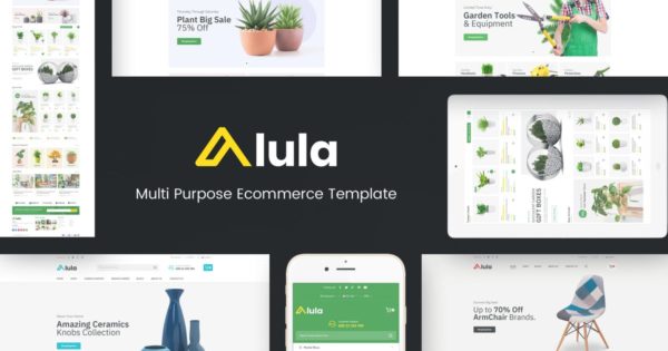 多用途网上商城Prestashop网站系统主题模板素材库精选下载 Alula – Multipurpose Prestashop Theme