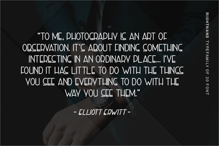 Right Hand font插图6 Right Hand font插图6