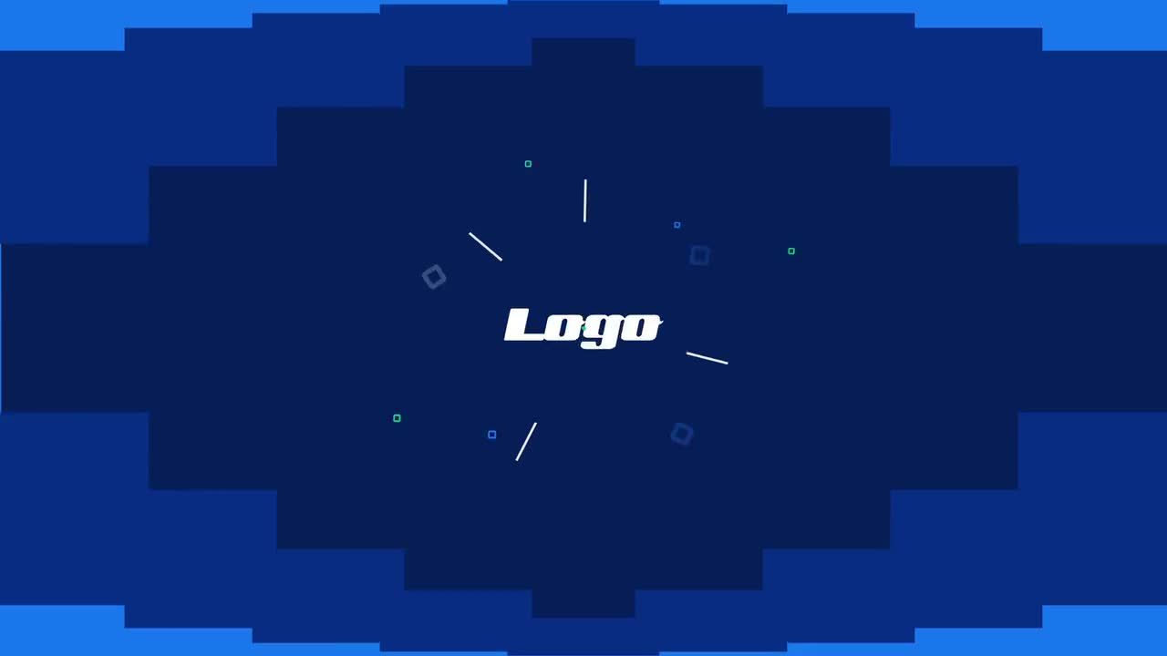 快速简洁的Logo动态展示素材库精选AE模板