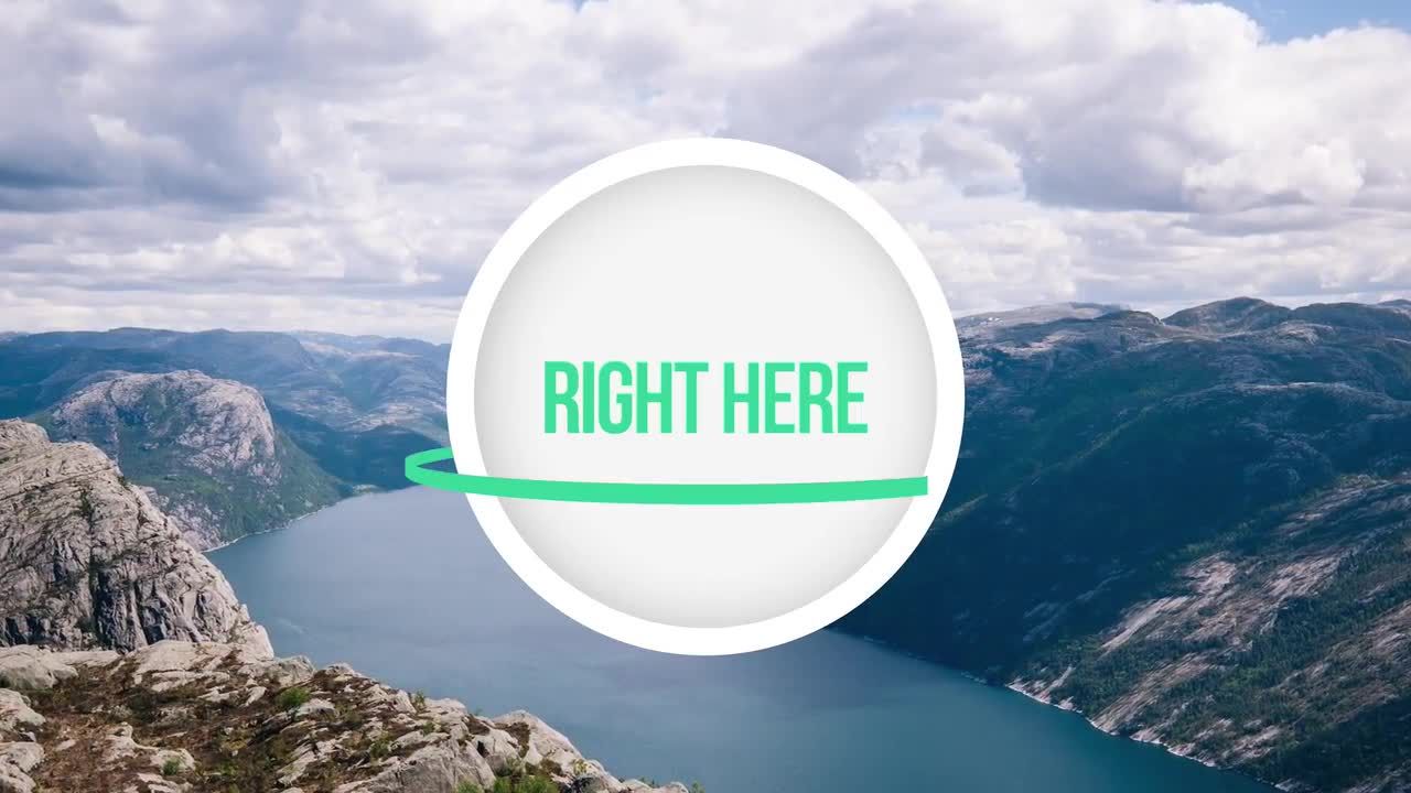 半球形徽标Logo展示素材库精选AE模板