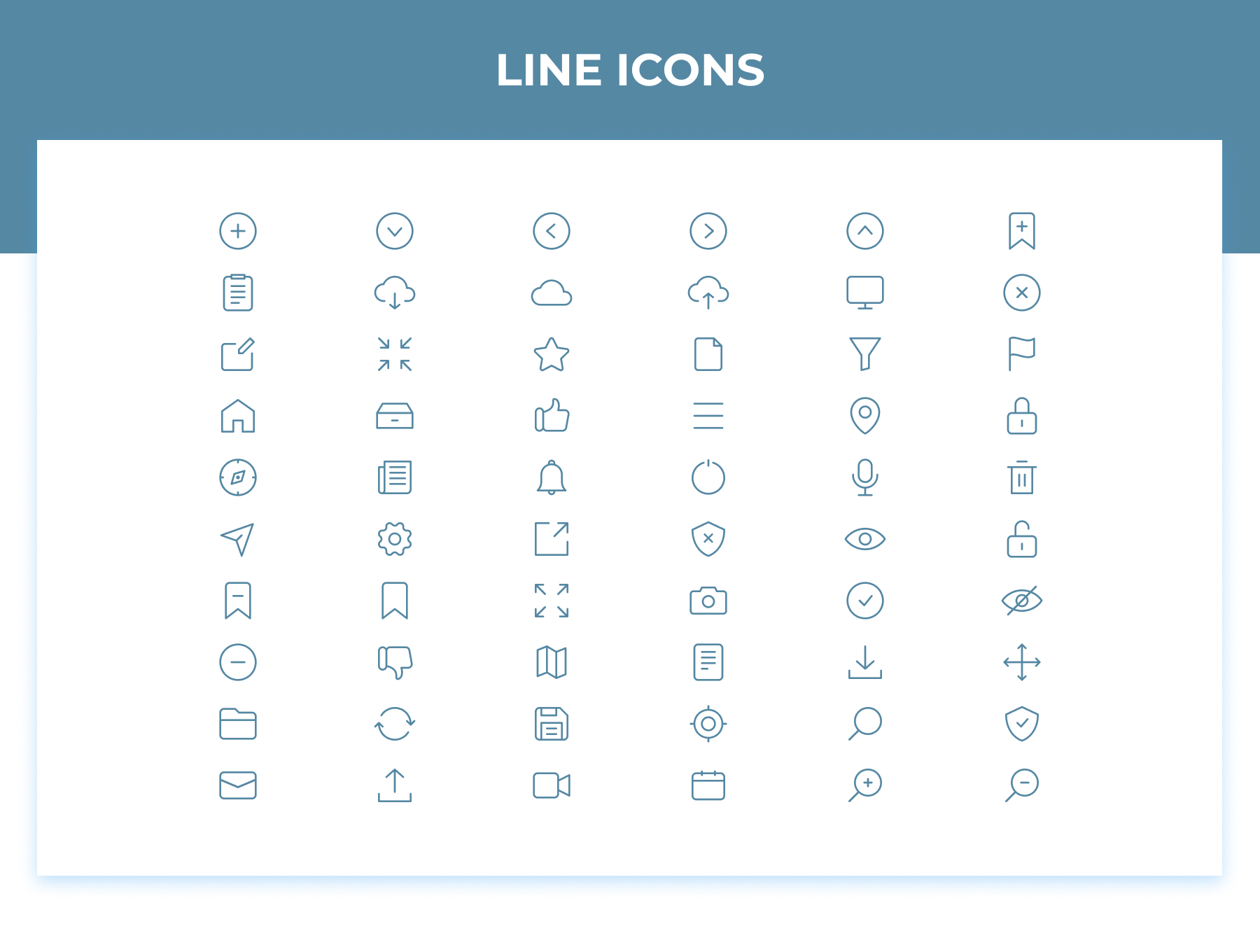 素材库下午茶：UI人机交互图标套装下载插图(4)