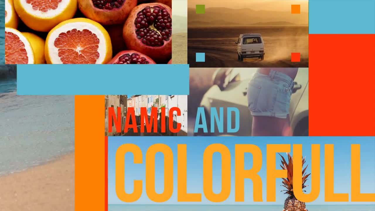 丰富多彩设计照片平滑展示素材库精选AE模板