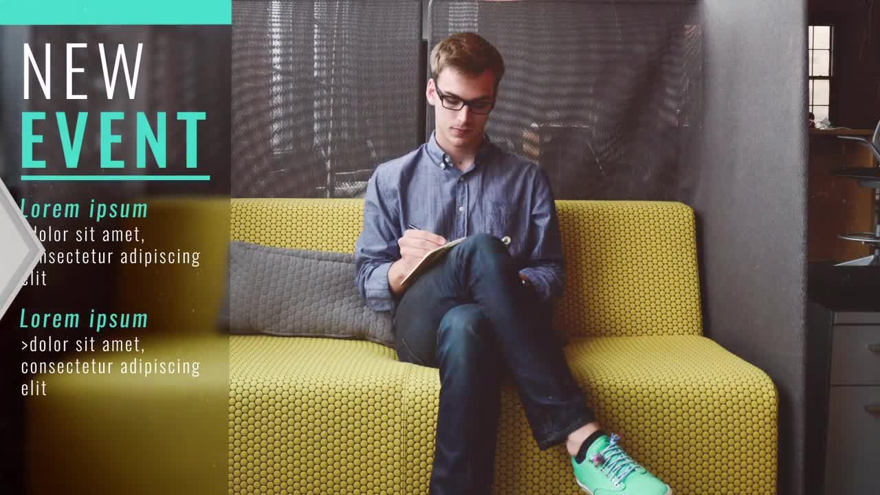 简洁企业介绍素材库精选AE模板