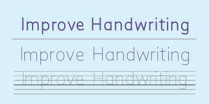 SF Handwriting Font Family插图3