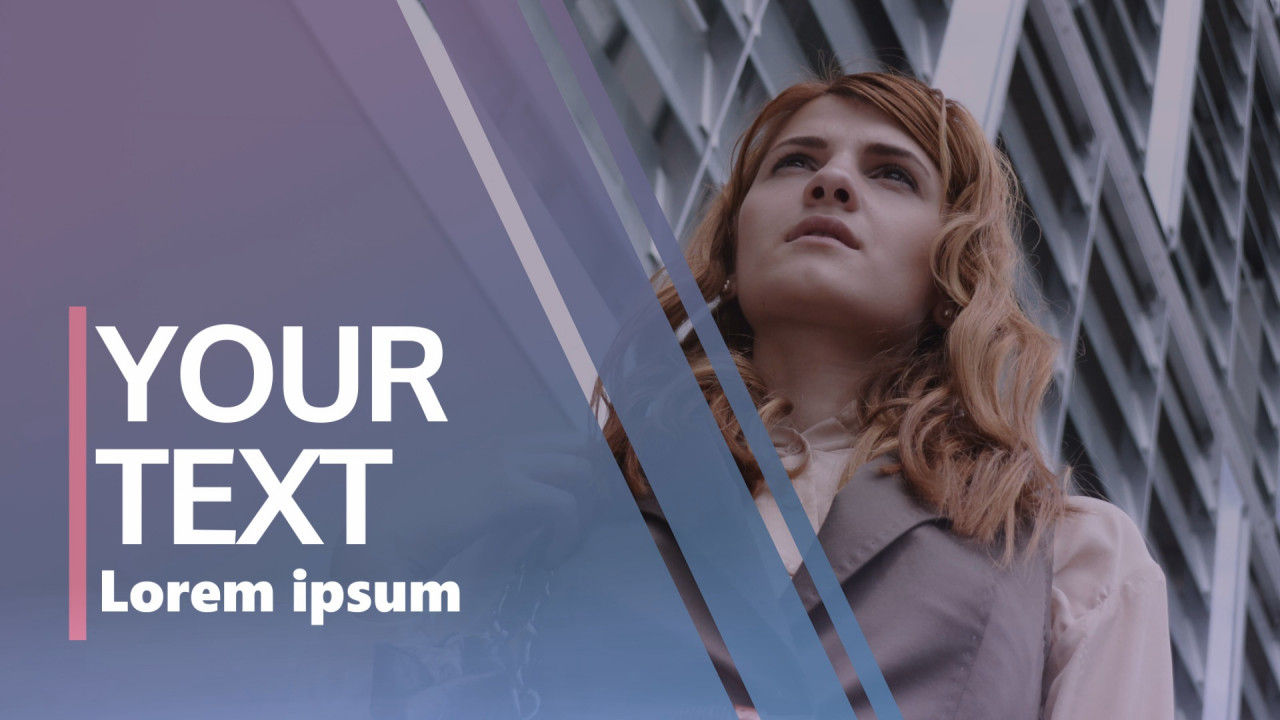 时尚企业幻灯片宣传介绍素材库精选AE模板