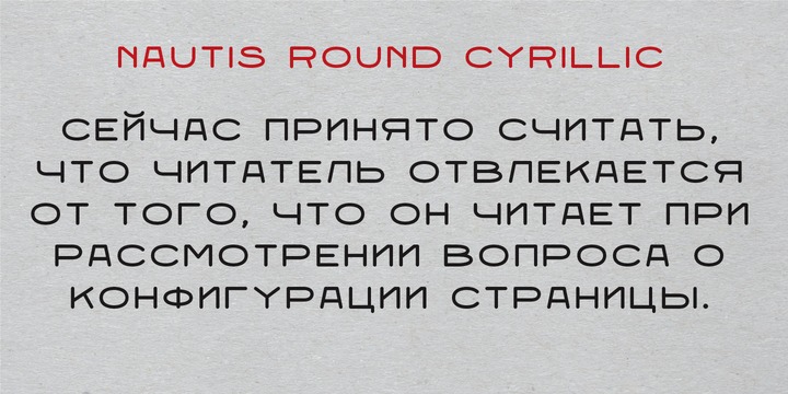 Nautis Font Family插图4