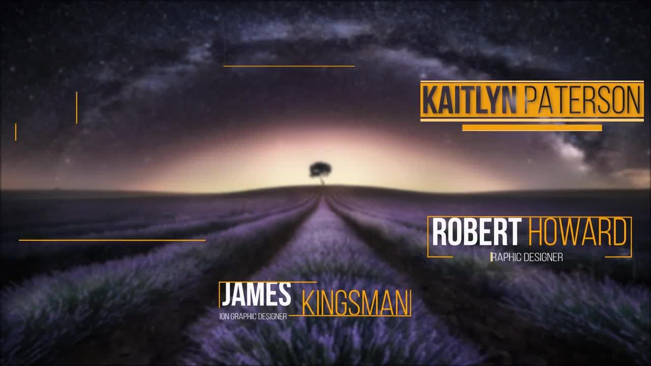 13个下三分之一文本动画素材库精选AE模板