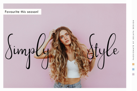 Passionate Font插图2