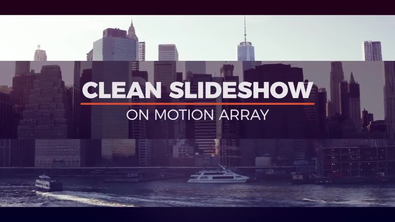 简单动感活力开场电子相册素材库精选PR模板