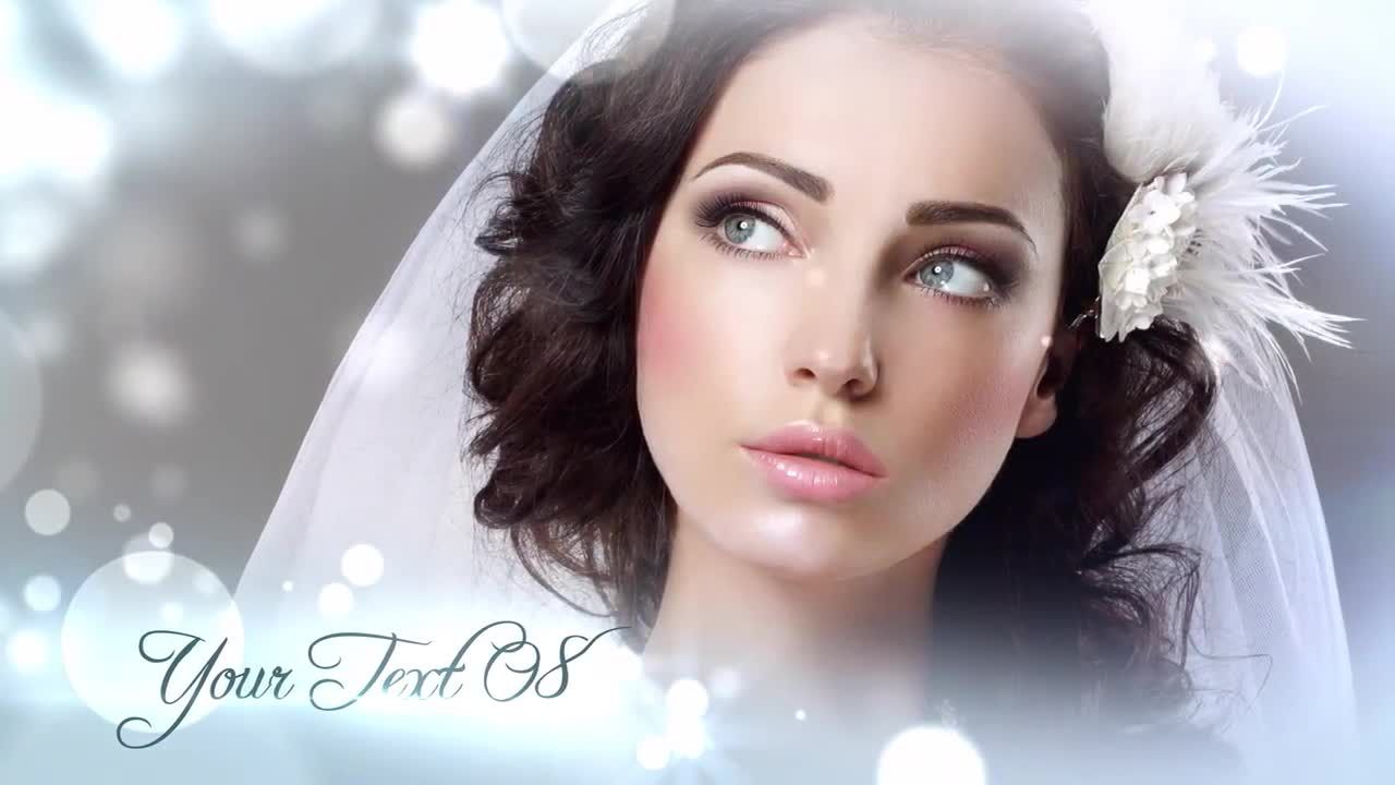 优雅的婚礼视频素材库精选AE模板